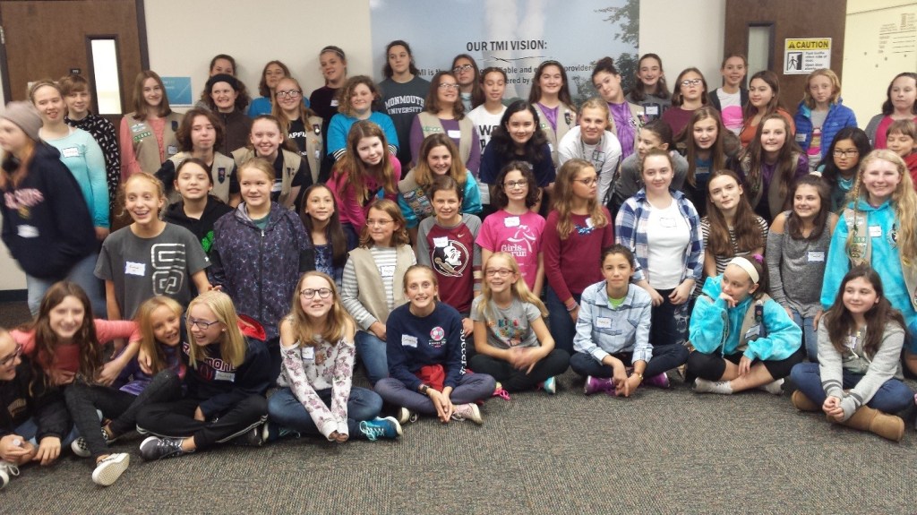 Three Mile Island WIN Chapter Hosts Girl Scout Nuclear Patch Program