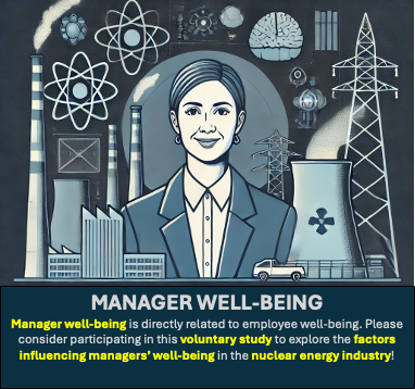 Calling All Nuclear Energy Managers: Help Shape the Future of Workplace Well-Being